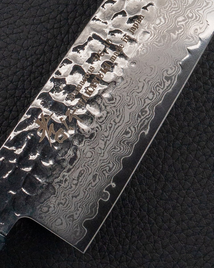 SAKAI TAKAYUKI Nanairo VG10 Damascus Green Gyuto 210 mm tomatosharp