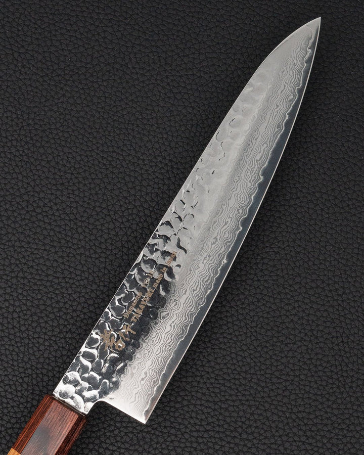 Kokkekniv 210 mm, SAKAI TAKAYUKI VG10 Damascus Wa Gyuto Sakai Takayuki
