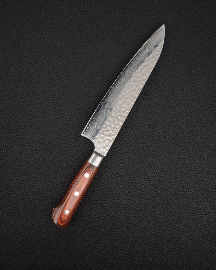 Kokkekniv 210 mm, SAKAI TAKAYUKI VG10 Damascus Gyuto Sakai Takayuki
