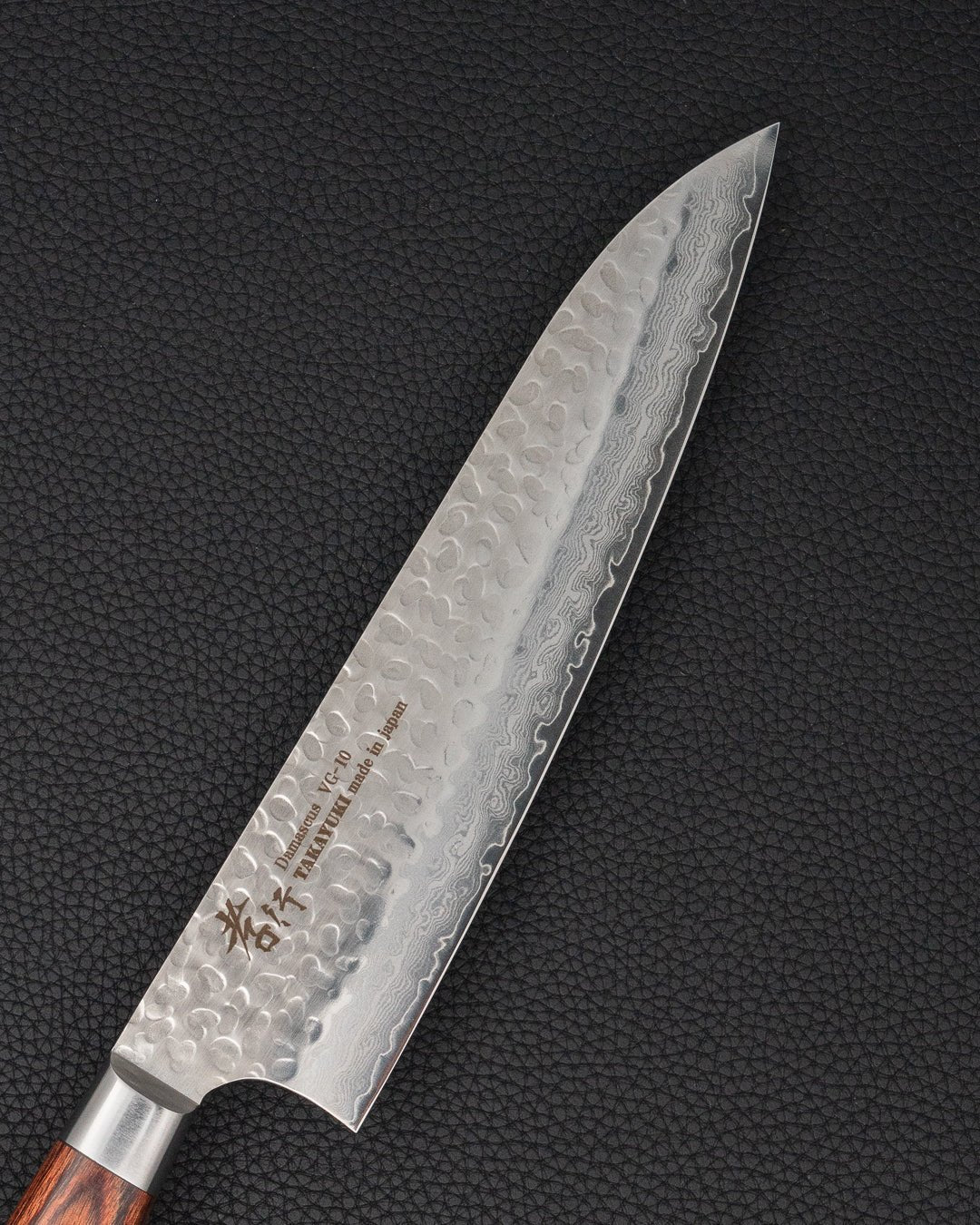 Kokkekniv 210 mm, SAKAI TAKAYUKI VG10 Damascus Gyuto tomatosharp