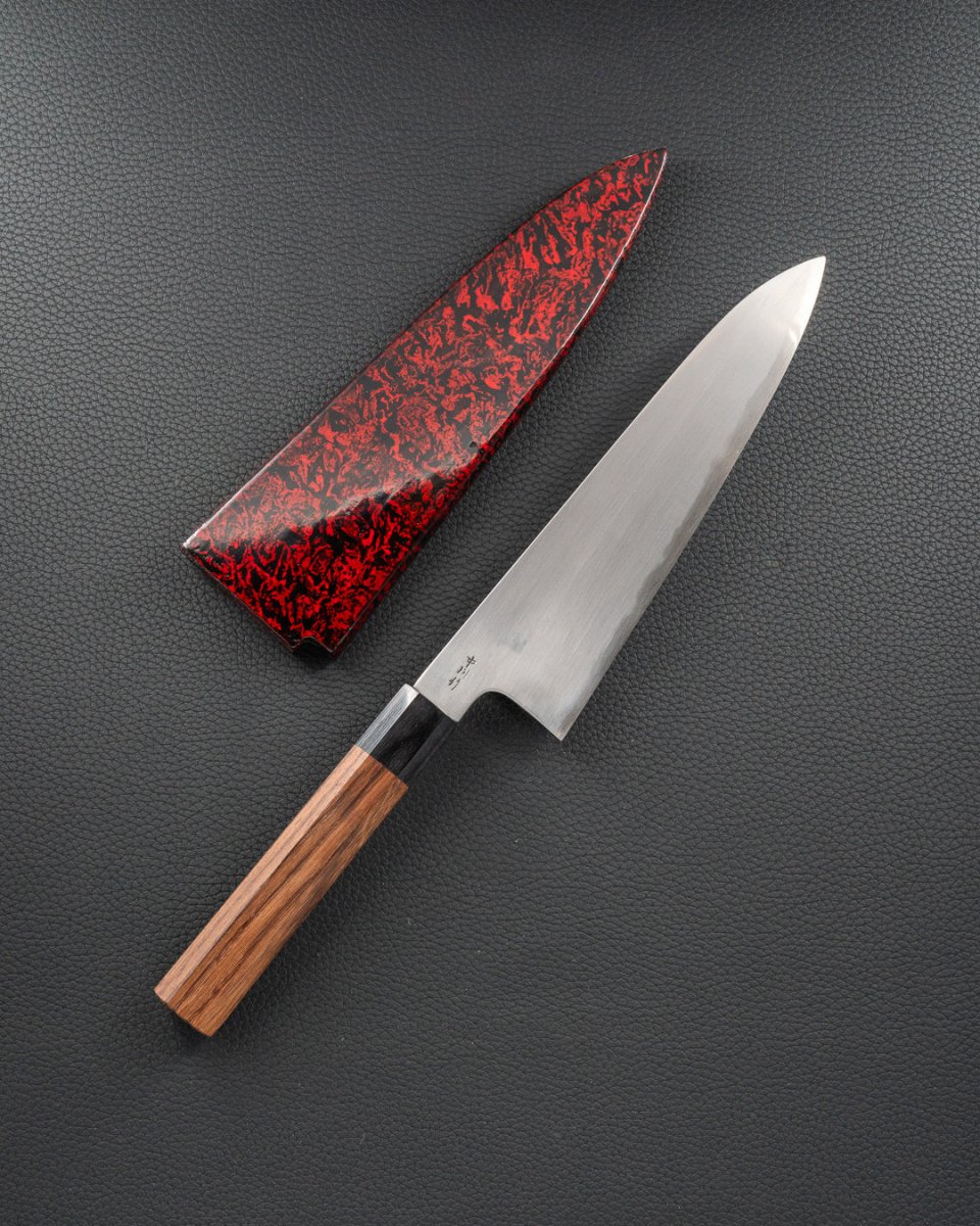 SATOSHI NAKAGAWA Bokashi White 1 Rosewood Gyuto 210 mm tomatosharp