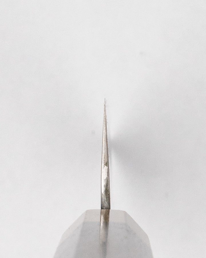 Kokkekniv 210 mm, SATOSHI NAKAGAWA Ginsan Mirror Ibenholt Kiritsuke Gyuto Satoshi Nakagawa