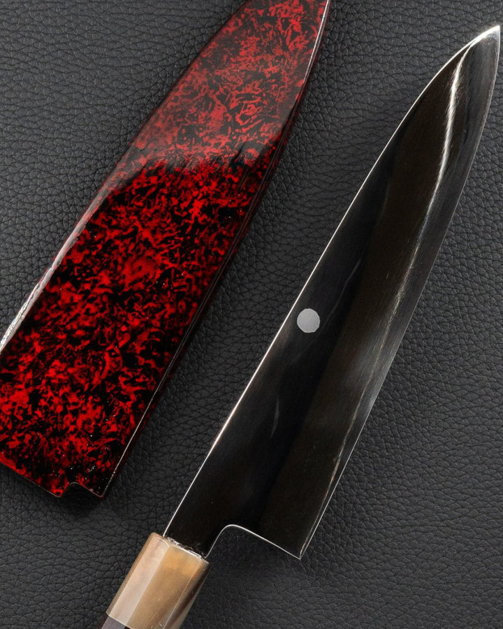 SATOSHI NAKAGAWA Mt. Fuji Honyaki White 1 Gyuto 210 mm tomatosharp