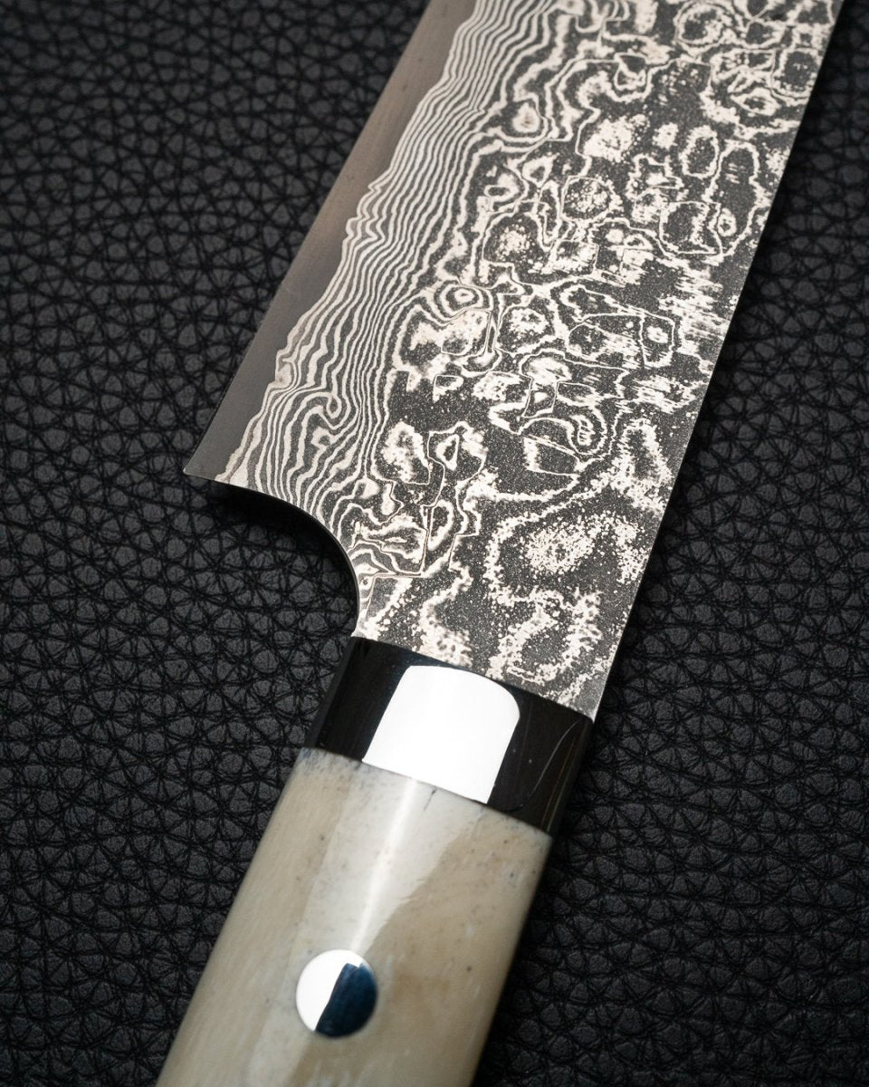 TAKESHI SAJI R2 Damascus Black Gyuto 210 mm tomatosharp