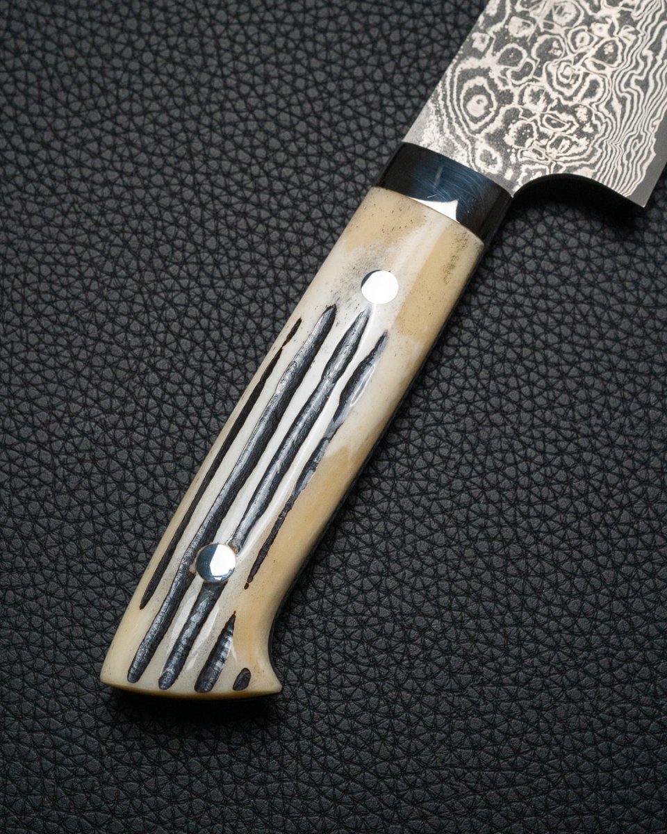TAKESHI SAJI R2 Damascus Black Gyuto 210 mm tomatosharp
