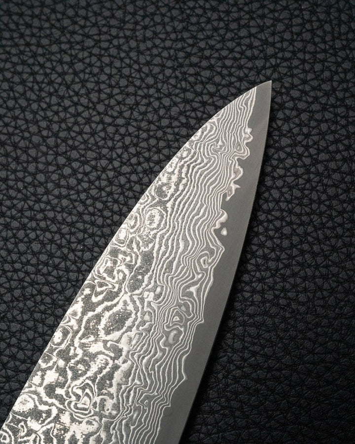 TAKESHI SAJI R2 Damascus Black Gyuto 210 mm tomatosharp