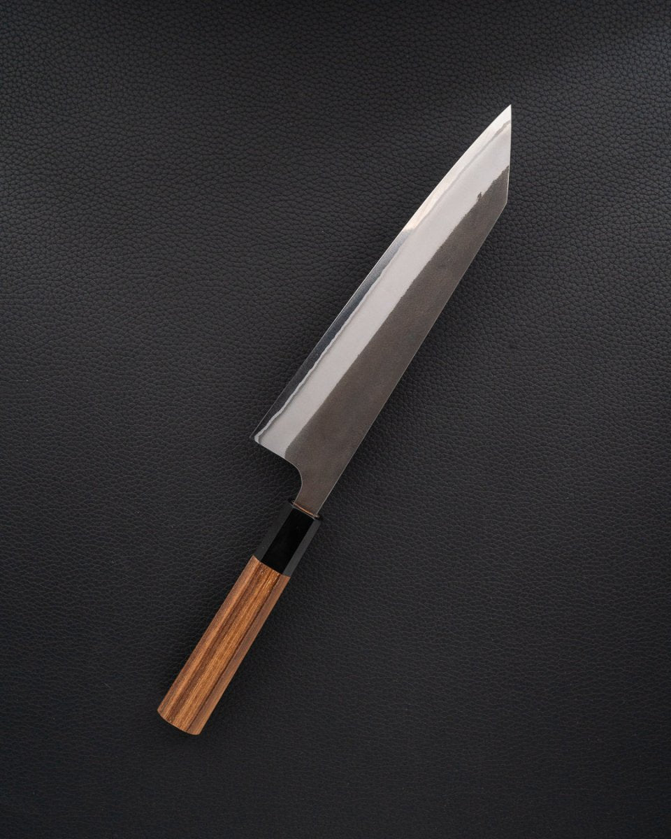 YOSHIKANE HAMONO White2 Kuro Nashiji Kiritsuke Gyuto 210 mm tomatosharp