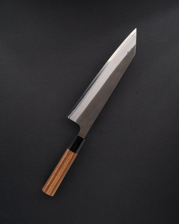YOSHIKANE HAMONO White2 Kuro Nashiji Kiritsuke Gyuto 210 mm tomatosharp