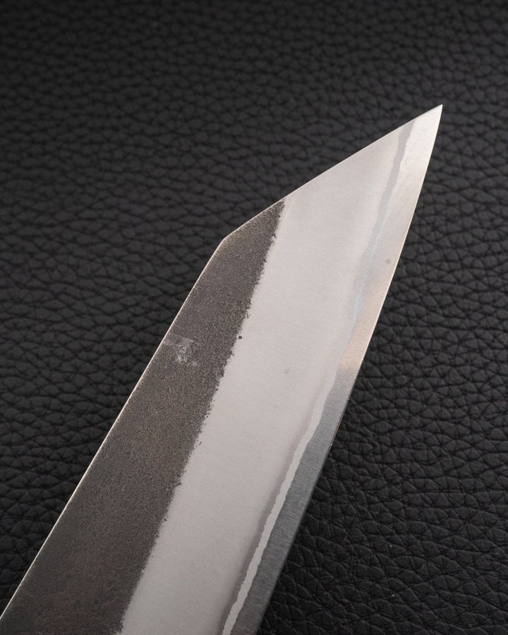 YOSHIKANE HAMONO White2 Kuro Nashiji Kiritsuke Gyuto 210 mm tomatosharp