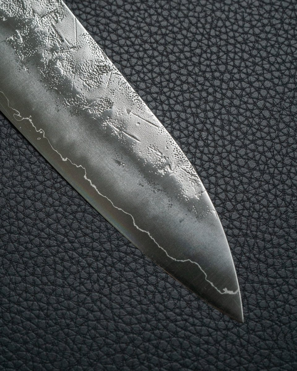 OUL SLD Nashiji Gyuto Burnt Oak 240 mm tomatosharp