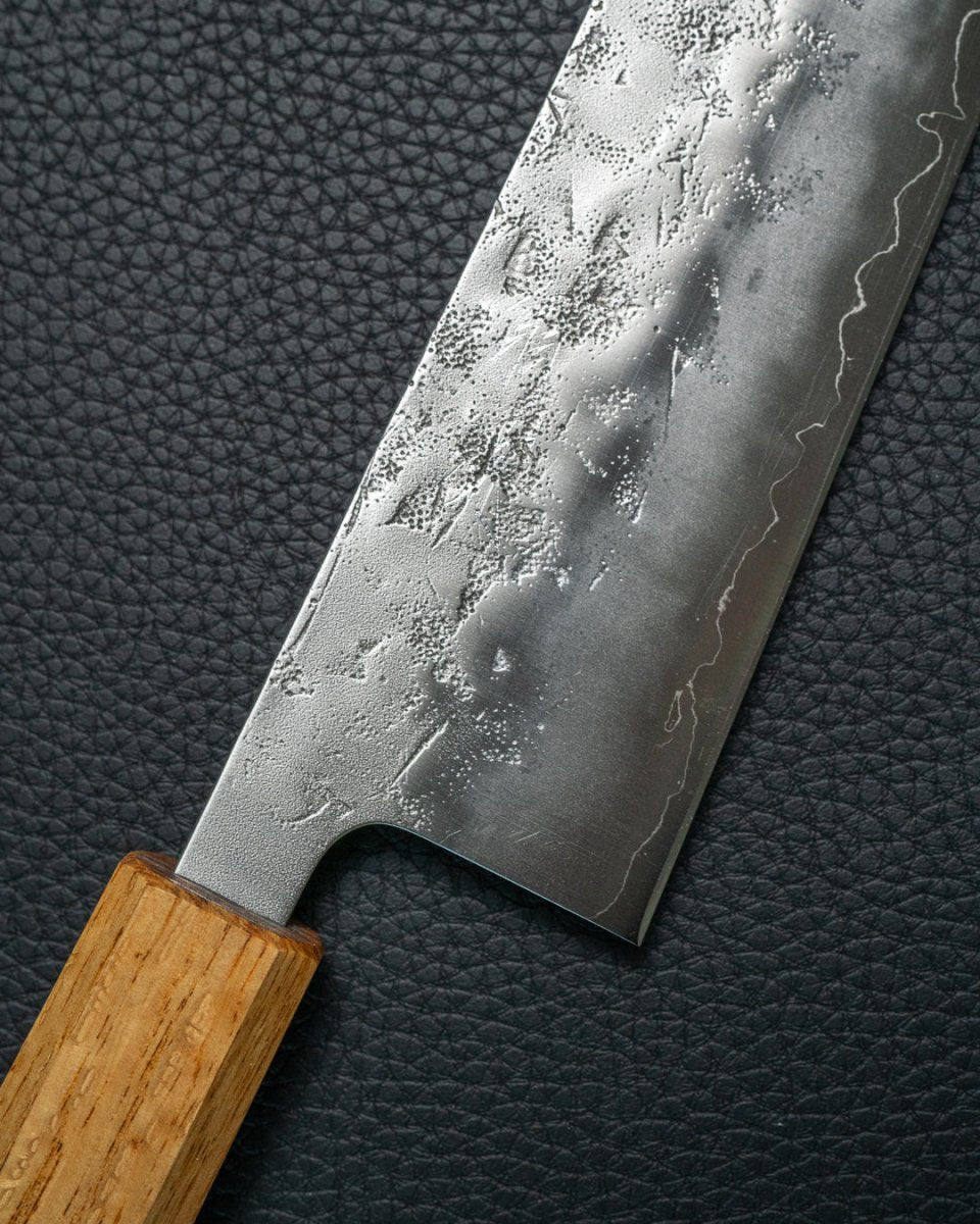 OUL SLD Nashiji Gyuto Burnt Oak 240 mm tomatosharp
