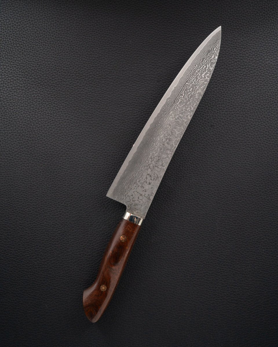SHIGEKI TANAKA SG2 Damascus Ironwood Gyuto 240 mm tomatosharp