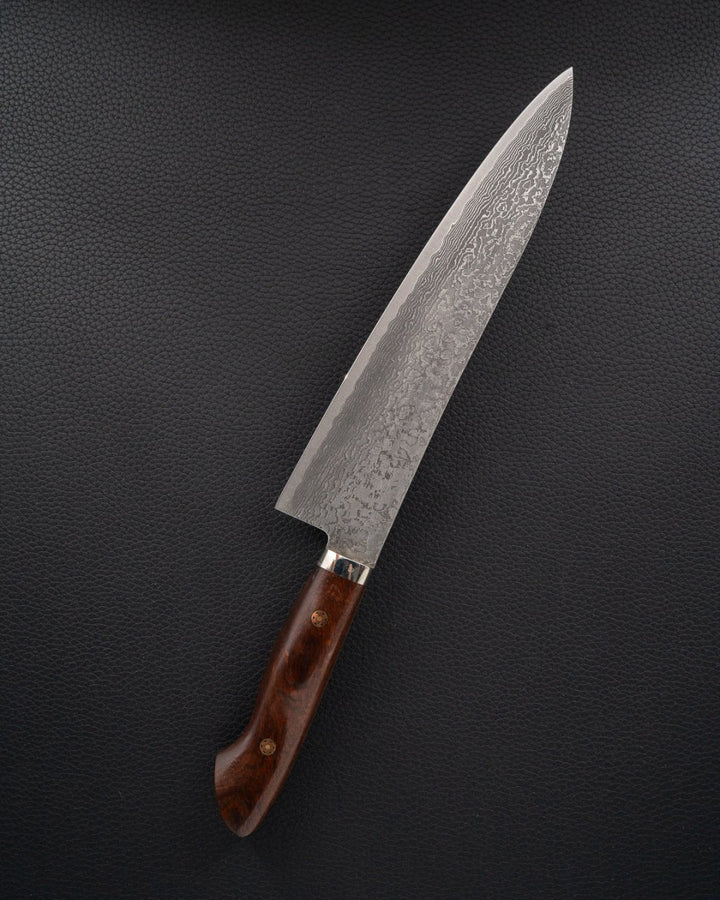 SHIGEKI TANAKA SG2 Damascus Ironwood Gyuto 240 mm tomatosharp