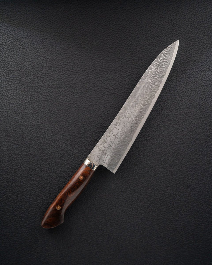 SHIGEKI TANAKA SG2 Damascus Ironwood Gyuto 240 mm tomatosharp