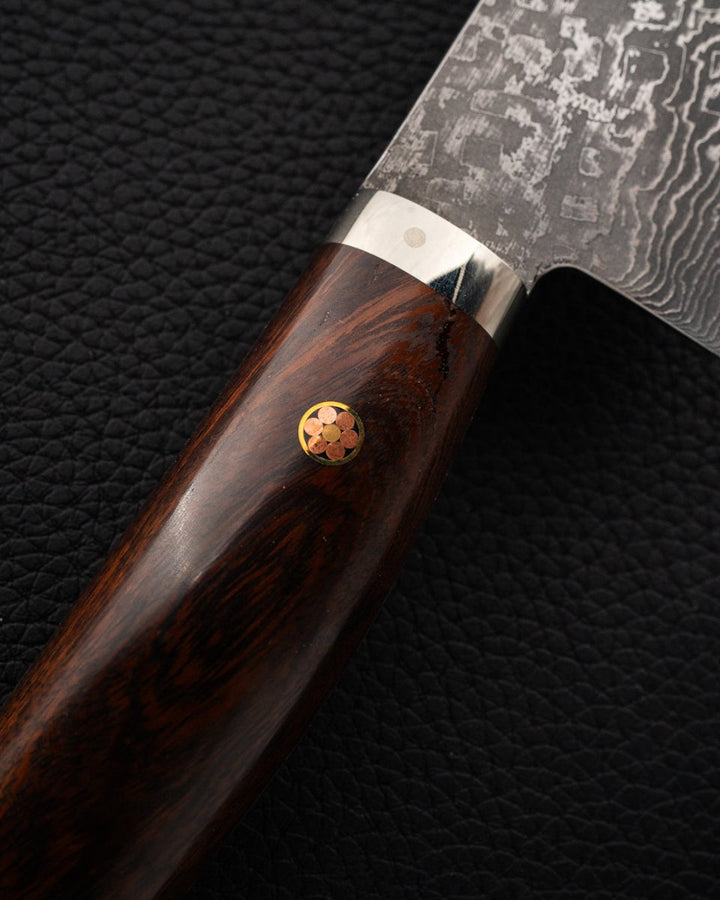 SHIGEKI TANAKA SG2 Damascus Ironwood Gyuto 240 mm tomatosharp