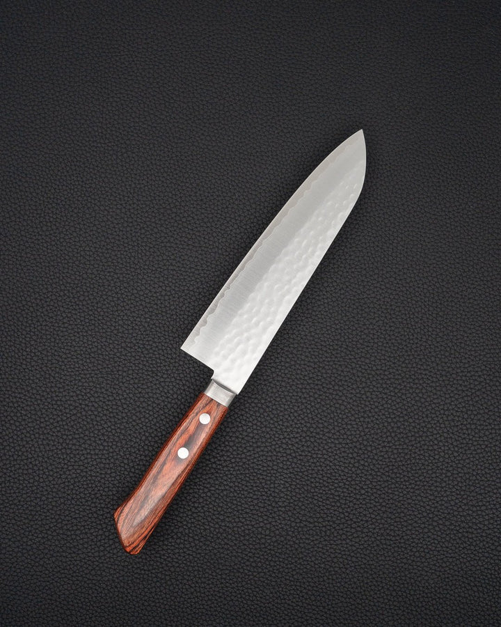 Kokkekniv 180 mm, MASUTANI VG1 Tsuchime Brown Gyuto tomatosharp
