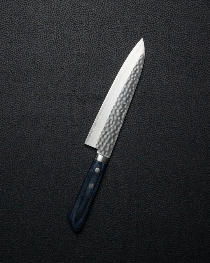 MASUTANI VG10 Kokuryu Damascus Tsuchime Gyuto 180 mm