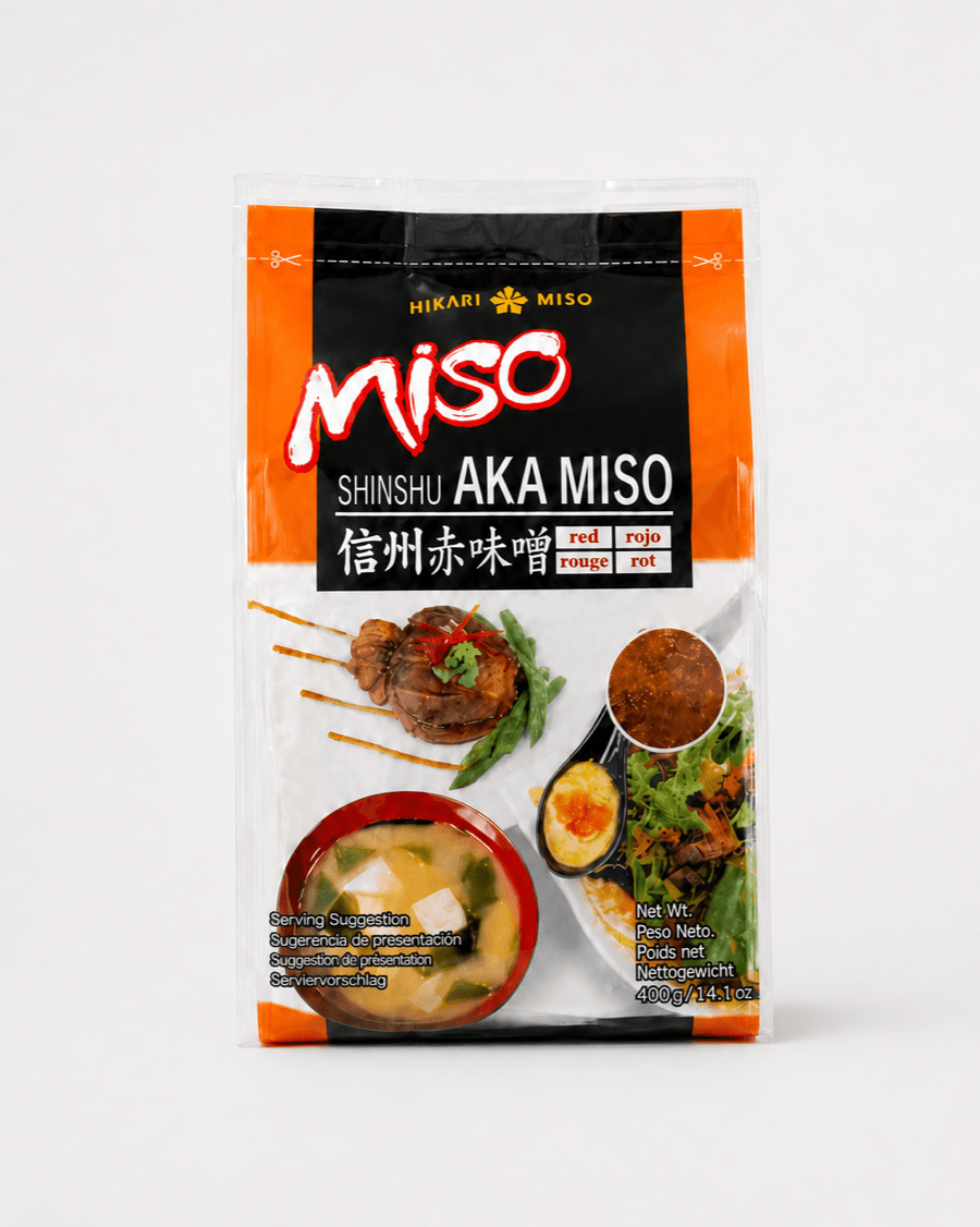 Misopasta, Hikari Miso - Shinshu Aka Miso rød 400g tomatosharp