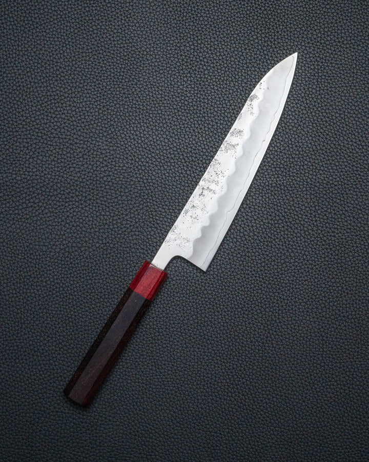 NAKAMURA Kaishin Ginsan Nashiji Gyuto 210 mm