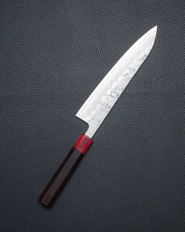 NAKAMURA Kaishin Ginsan Nashiji Gyuto 210 mm