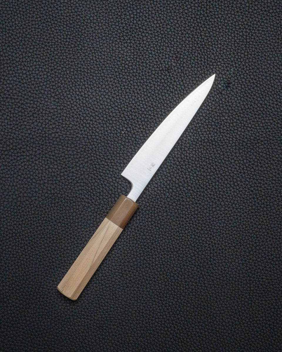 NAKAMURA Kaishin Ginsan Thin Series Petty 135 mm med Saya tomatosharp