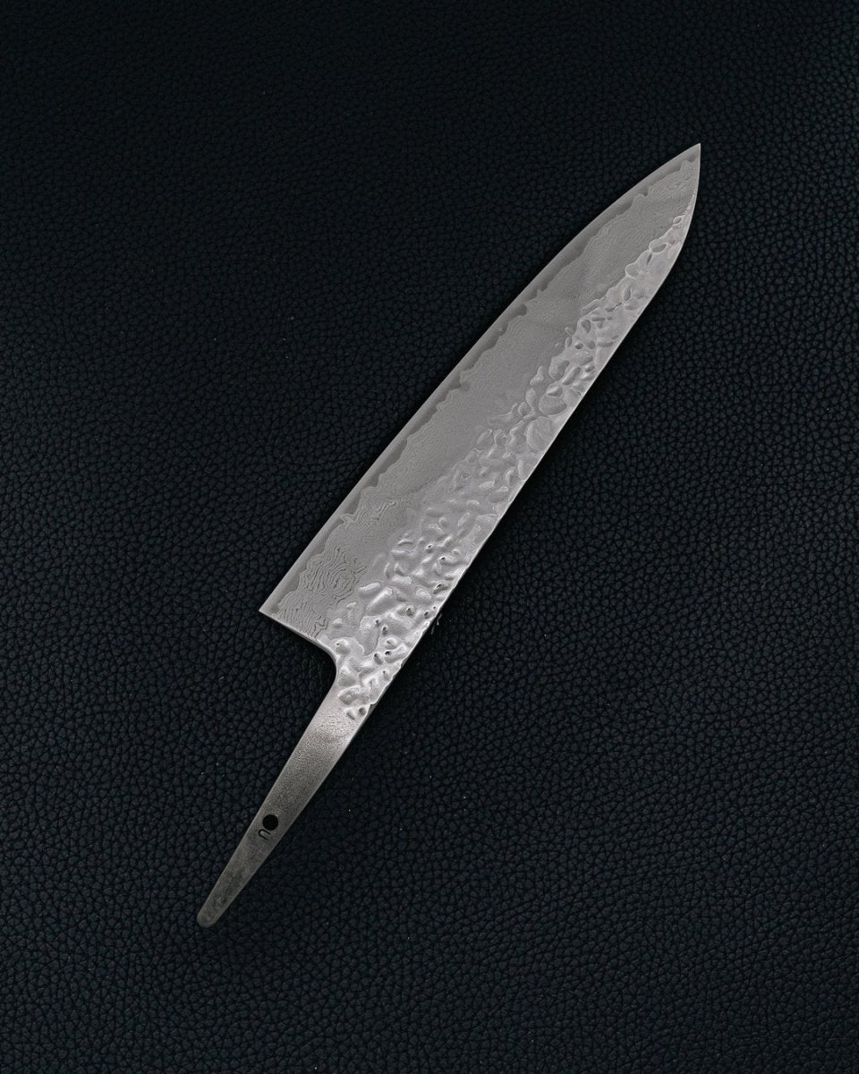 OUL 10A Damascus Gyuto knivblad 210 mm tomatosharp