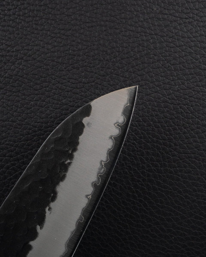 OUL Aogami Super Kurouchi Tsuchime Santoku 165 mm tomatosharp