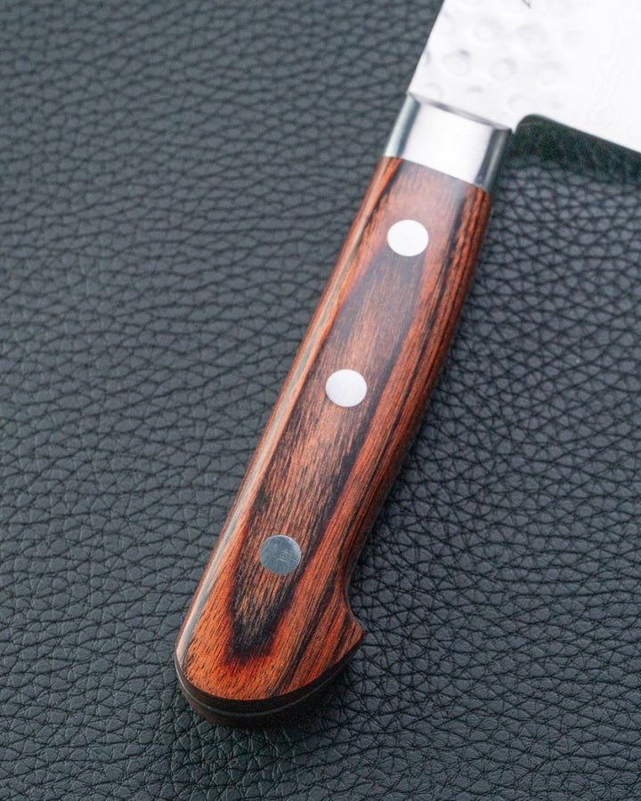 OUL Classic Damascus Tsuchime Gyuto 210 mm tomatosharp