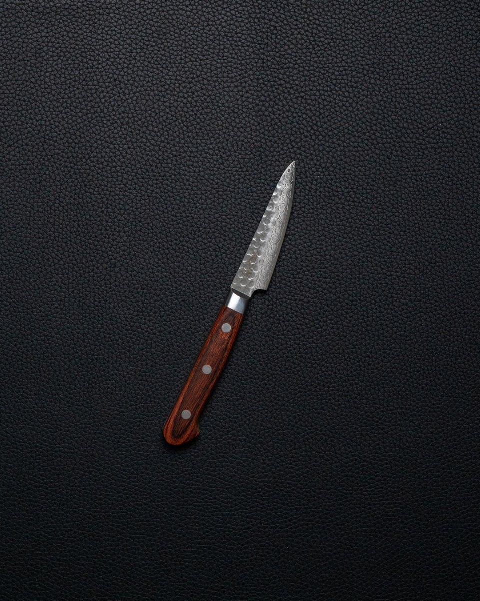 OUL Classic Damascus Tsuchime Paring 80 mm tomatosharp