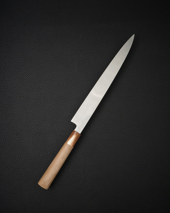 Yanagiba 240 mm, OUL x SAISEI Vintage tomatosharp