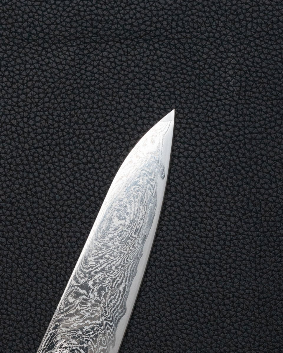 OUL Urushi Uzu Damascus Gyuto 180 mm tomatosharp