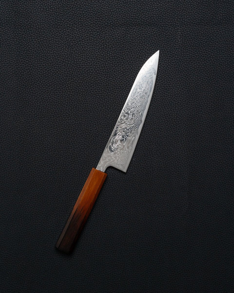 OUL Urushi Uzu Damascus Gyuto 180 mm tomatosharp