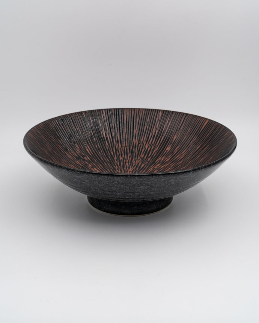 Ramenbolle 24,5 cm, MADE IN JAPAN Bronze Converging tomatosharp