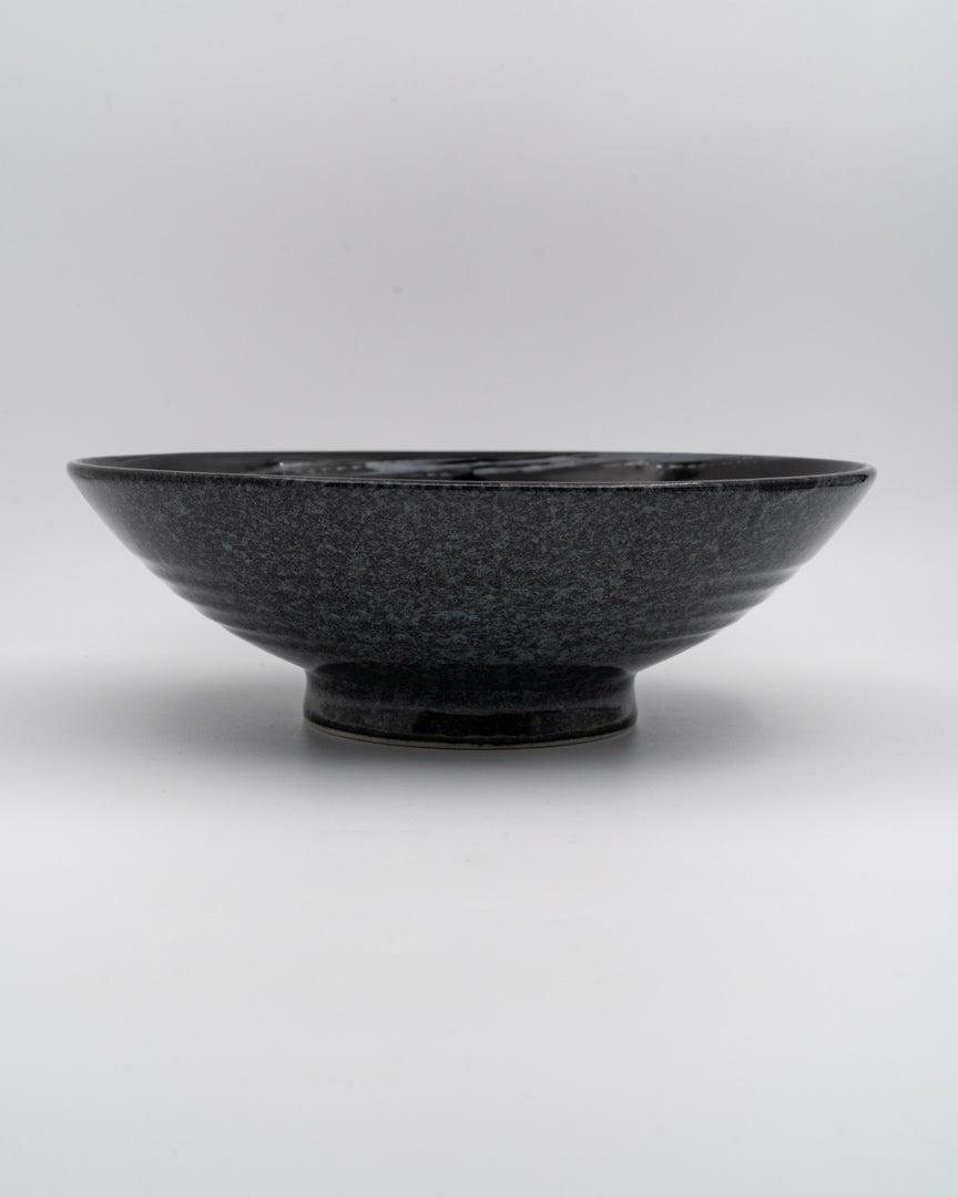 Ramenbolle 24,5 cm, MADE IN JAPAN Gunmetal Swirl tomatosharp