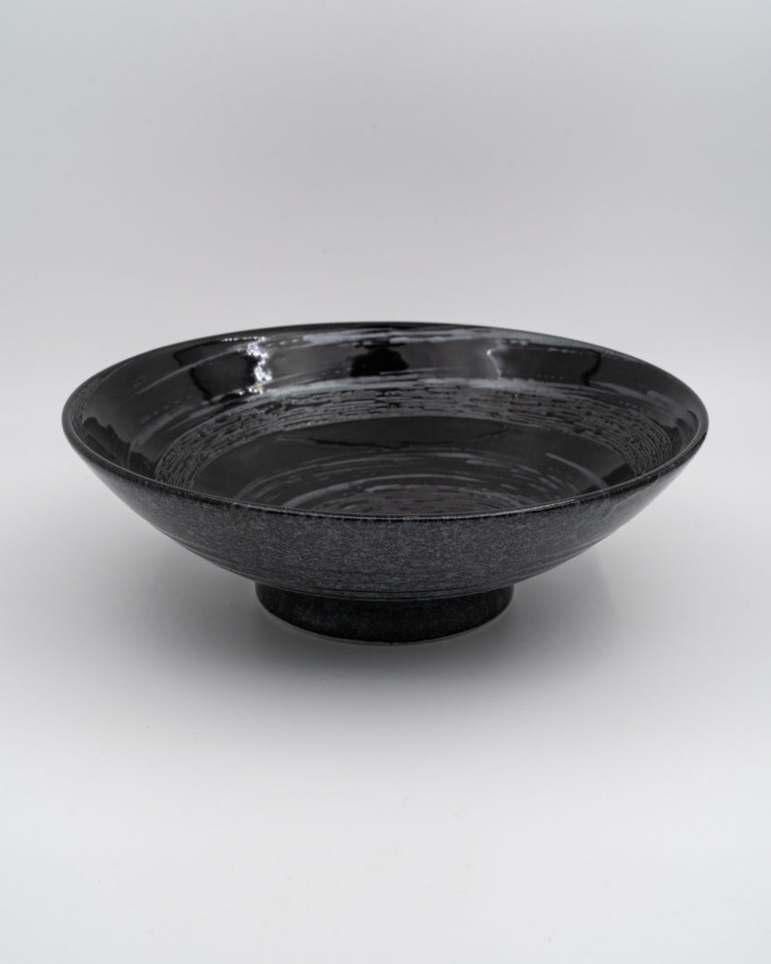 Ramenbolle 24,5 cm, MADE IN JAPAN Gunmetal Swirl tomatosharp