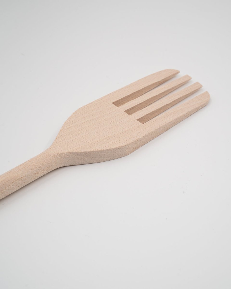Røregaffel, bøk 32 cm tomatosharp