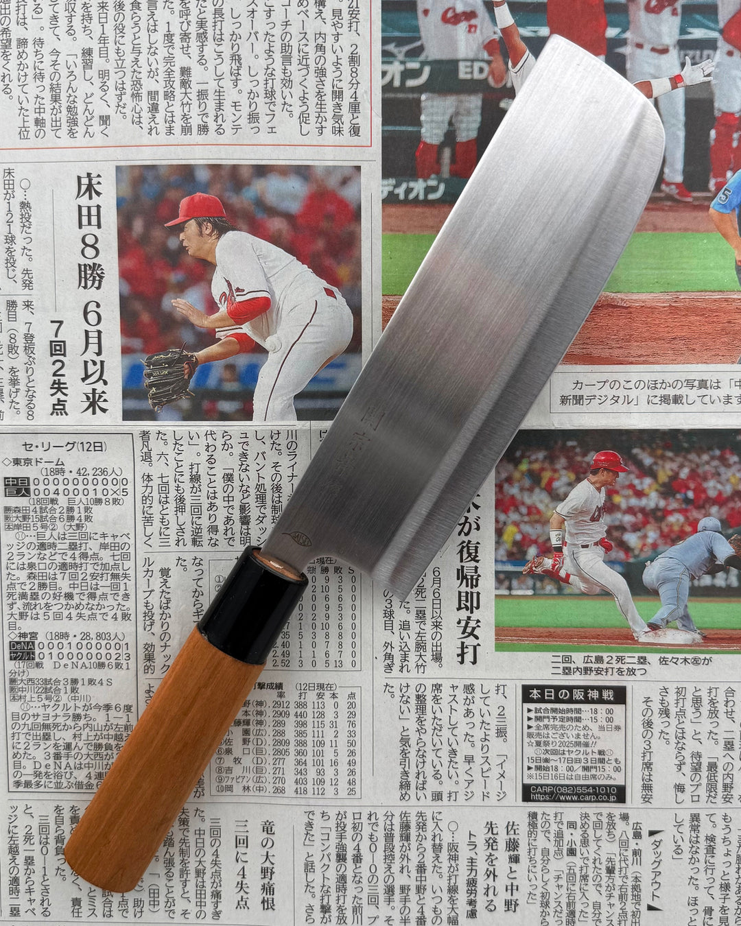 Grønnsakskniven 165 mm, Saisei Hikaru Nakiri tomatosharp