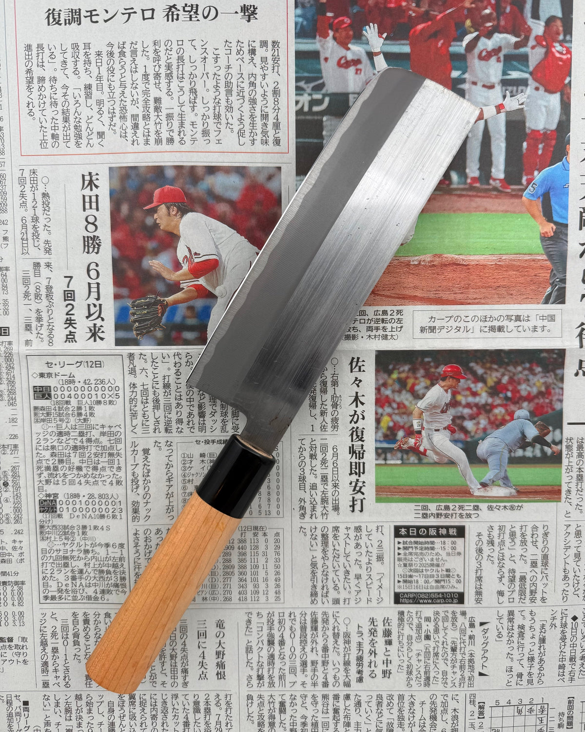 Grønnsakskniven 165 mm, Saisei Hoshin Nakiri tomatosharp