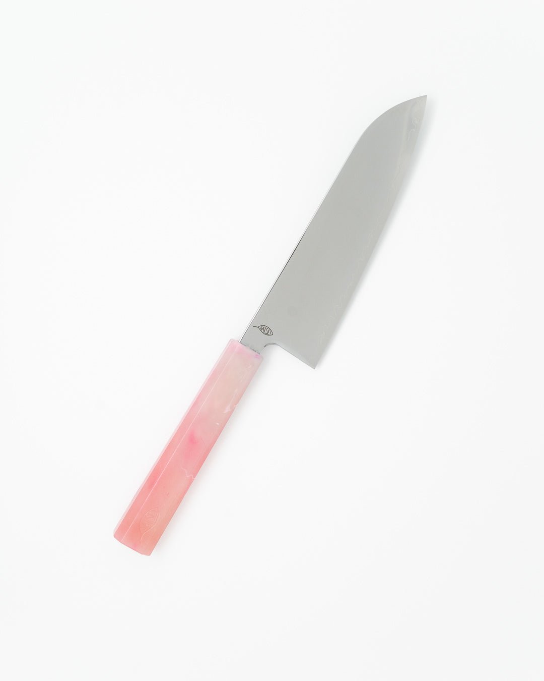 Kokkekniv 170mm, SAISEI IRO Sukkerspinn Santoku tomatosharp