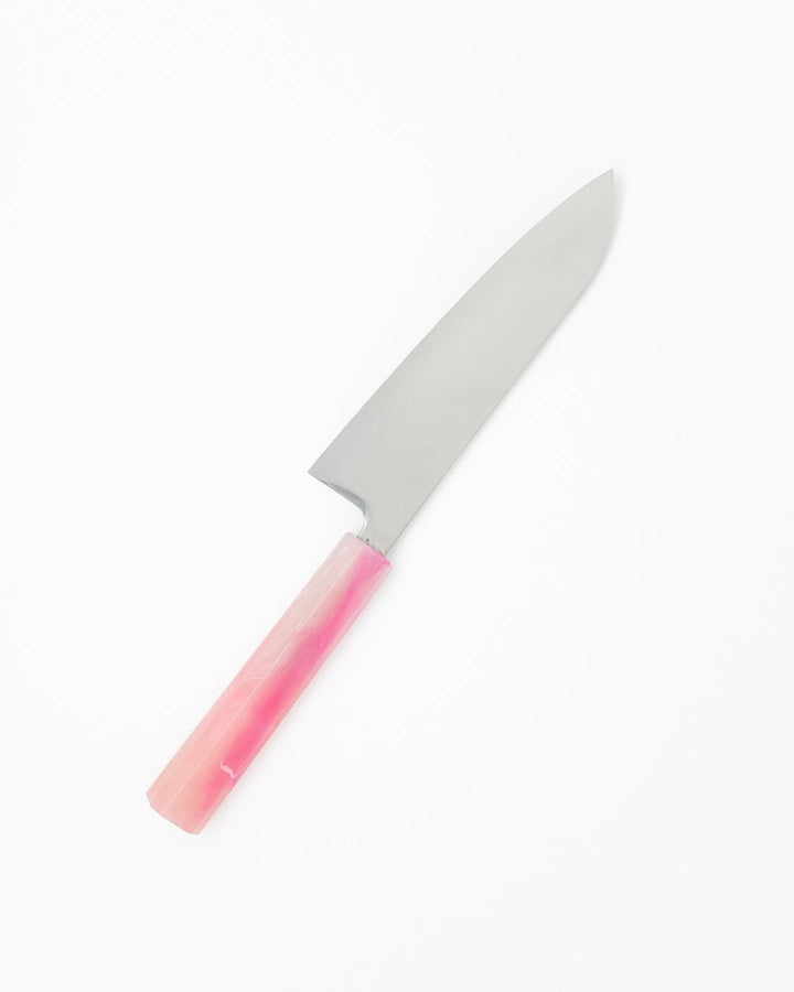 Kokkekniv 170mm, SAISEI IRO Sukkerspinn Santoku tomatosharp