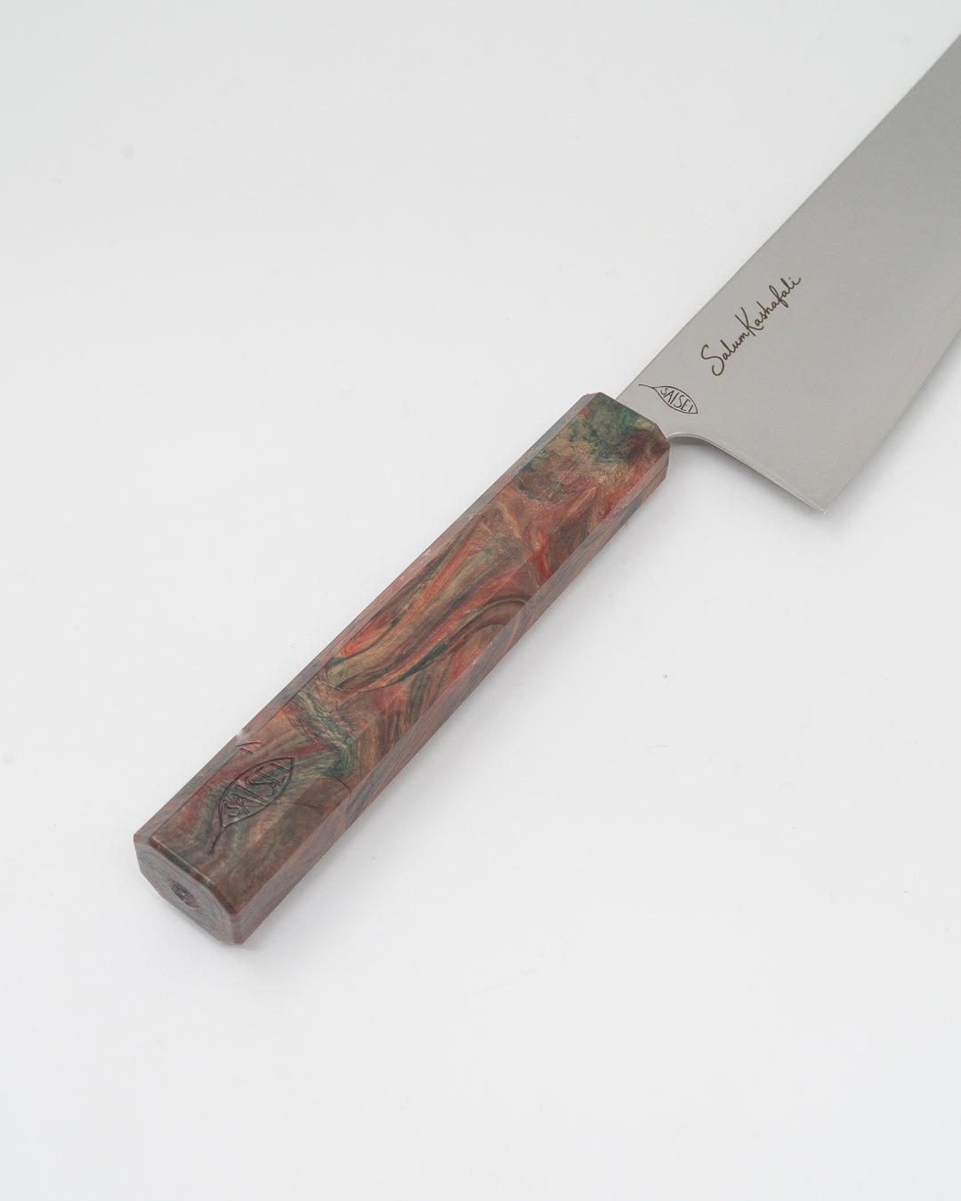 SAISEI IRO x SALUM KASHAFALI Perlegull Kokkekniv / Gyuto 210 mm Saisei