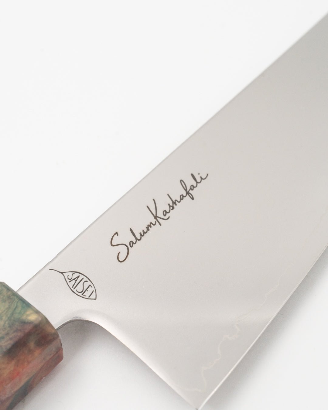 SAISEI IRO x SALUM KASHAFALI Perlegull Kokkekniv / Gyuto 210 mm Saisei