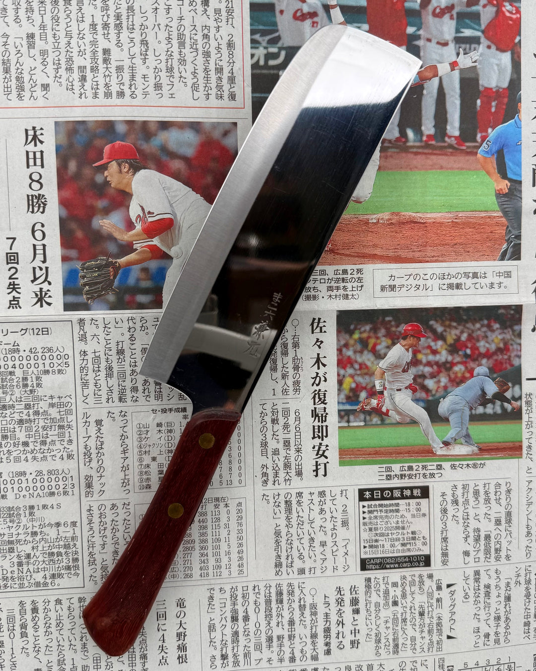 Grønnsakskniven 170 mm, Saisei Renzo Nakiri tomatosharp