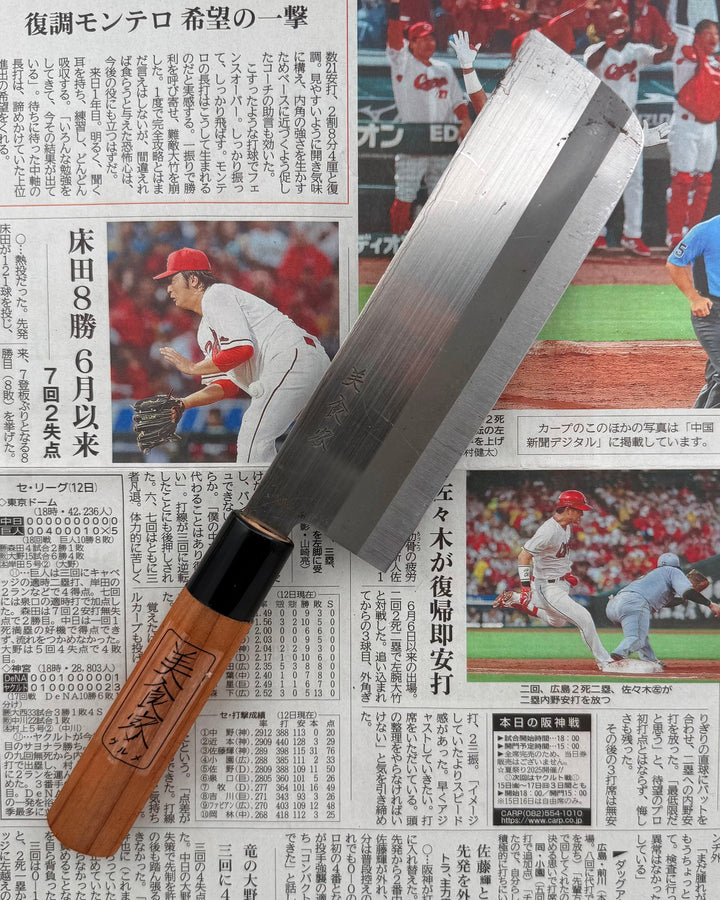 Grønnsakskniven 170 mm, Saisei Tensai Nakiri tomatosharp