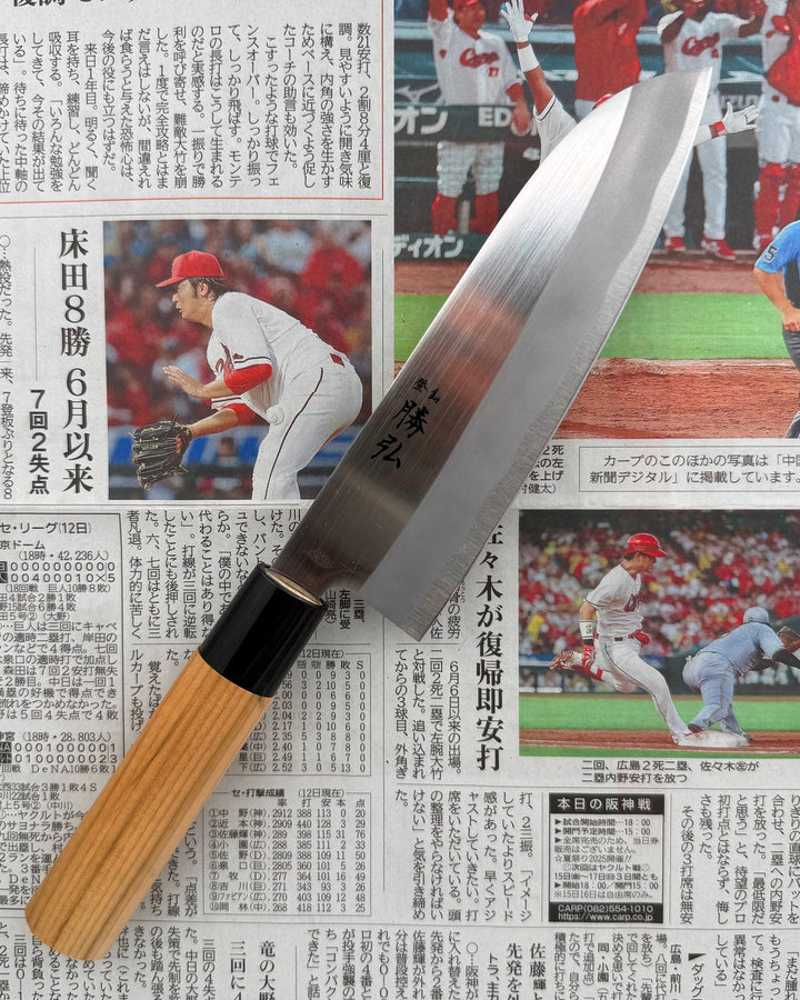 Kokkekniven 170 mm, Saisei Vekaro Santoku tomatosharp