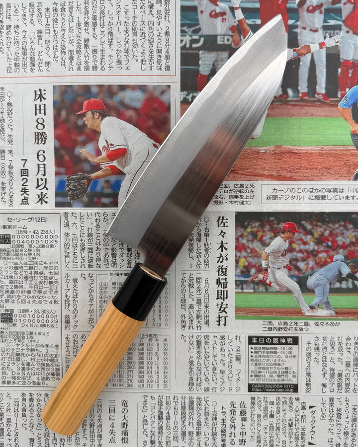 Kokkekniven 170 mm, Saisei Vekaro Santoku tomatosharp