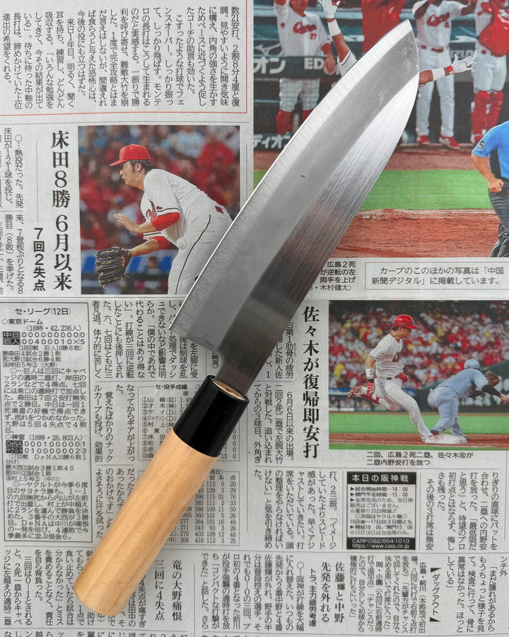 Kokkekniven 170 mm, Saisei Zenko Santoku tomatosharp