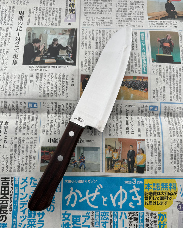 SAISEI Shiro Santoku 165 mm