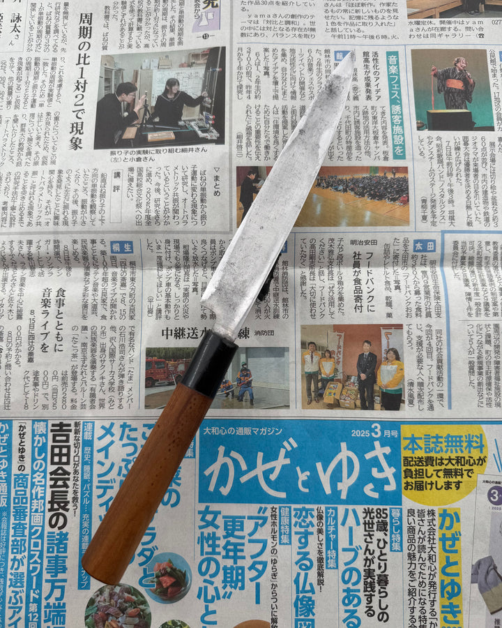 SAISEI Engraved Handle Yanagiba 165 mm