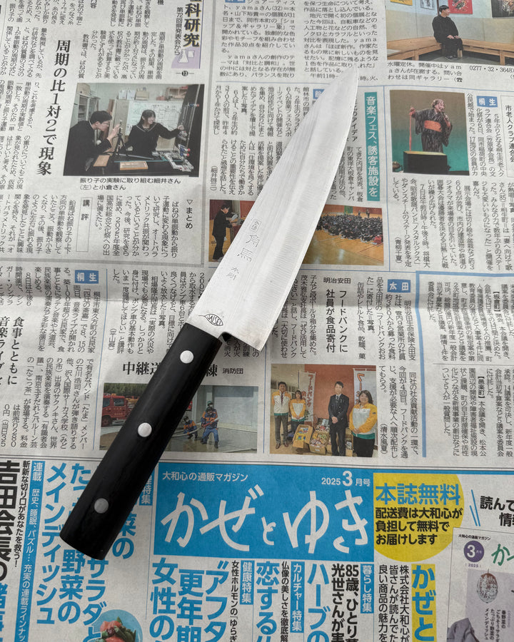 SAISEI Matte Black Handle Gyuto 180 mm